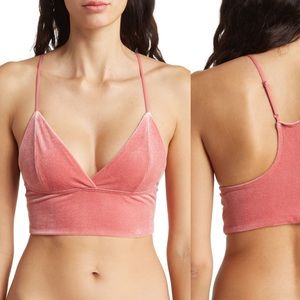 3/$15 Velvet bralette